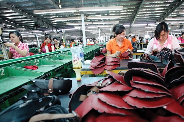 Ngành da giày Việt Nam đang đứng trước nhiều cơ hội lớn. Ảnh TL