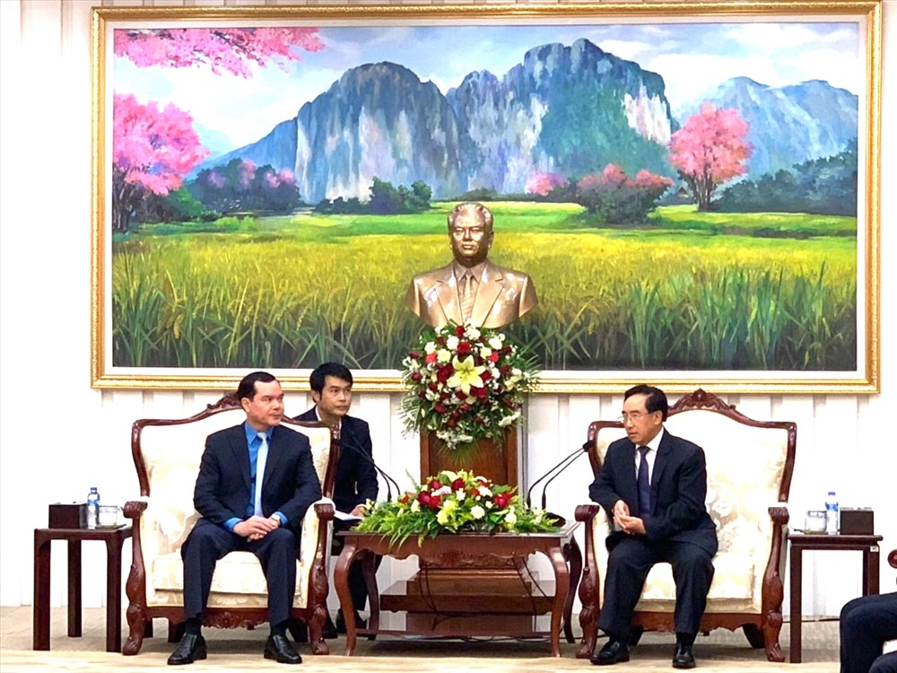 Chủ tịch Tổng LĐLĐVN Nguyễn Đình Khang tiếp kiến