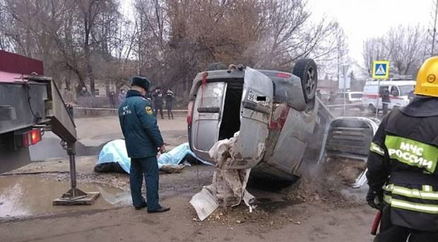 Hai người thiệt mạng trong vụ tai nạn bất ngờ. Ảnh: VK.com