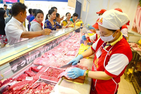 Giá thịt và nguồn cung bj ảnh hưởng nặng nề sau dịch tả lợn châu phi. Ảnh TL