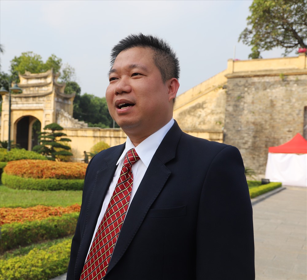 Ông Nguyễn Phúc Lưu - Giám đốc Trung tâm UNESCO Phát triển Văn hóa và Thể thao. Ảnh: Nguyễn Hồng.