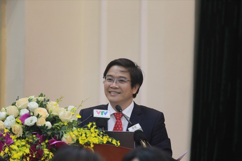 TS Thái Văn Tài - Vụ trưởng Vụ Giáo dục Tiểu học. Ảnh T.Vương
