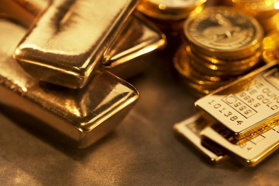Giá vàng dự báo sẽ tăng mạnh trở lại mốc 1.500 USD/ounce. Ảnh TL