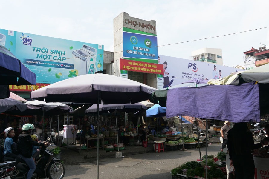 Chợ Nhớn (Bắc Ninh). Ảnh: P.V