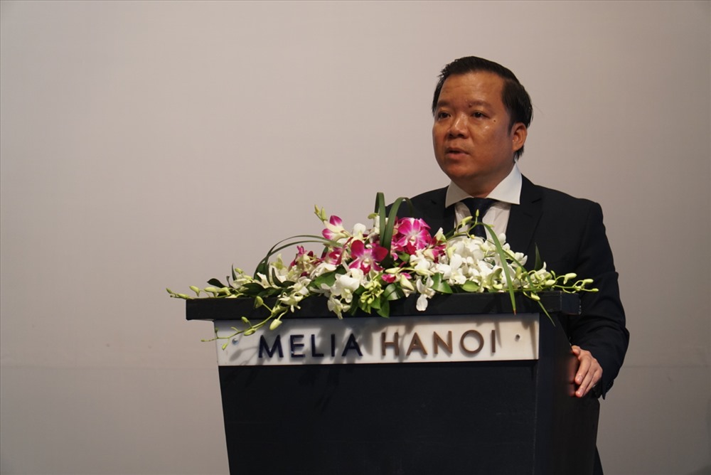 Ông Phạm Tuấn Anh - Phó Cục trưởng Cục Công nghiệp (Bộ Công Thương) phát biểu tại diễn đàn.