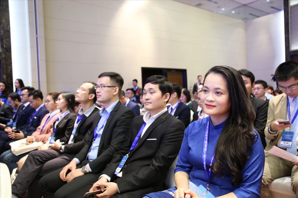Các đại biểu tham dự Diễn đàn Trí thức trẻ Việt Nam toàn cầu lần 2. Ảnh PV