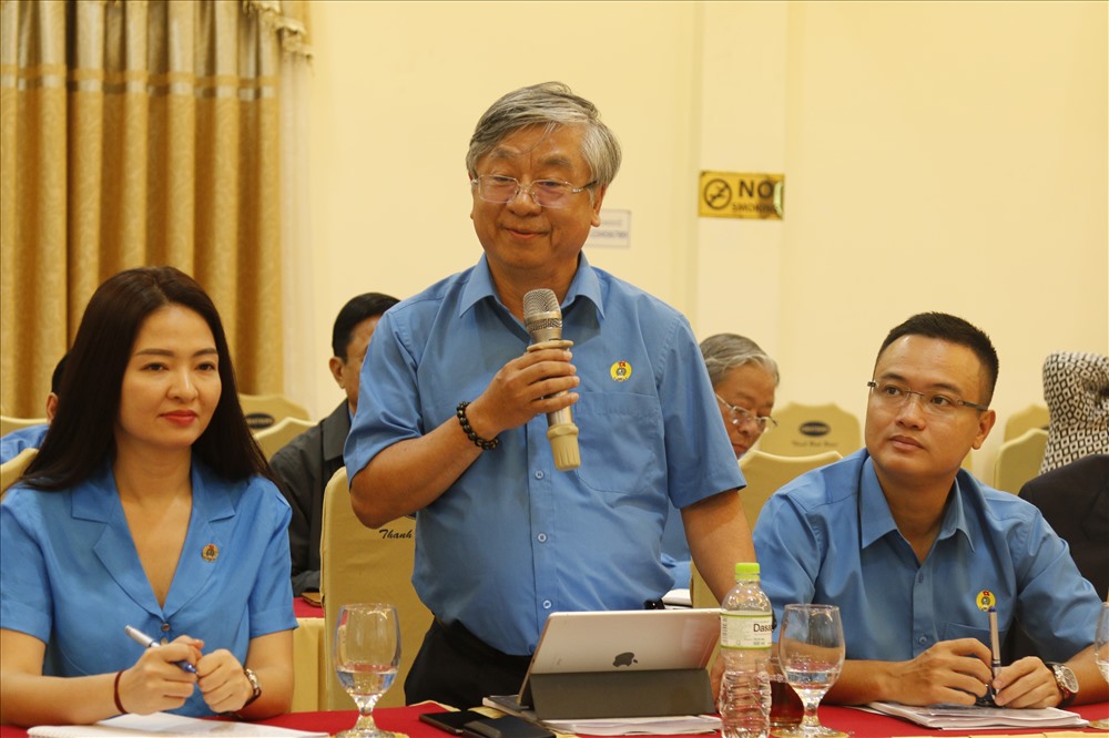 Ông Trần Xuân Hoàng - Phó Tổng Giám đốc, Chủ tịch Công đoàn BIDV. Ảnh: Thành Chung