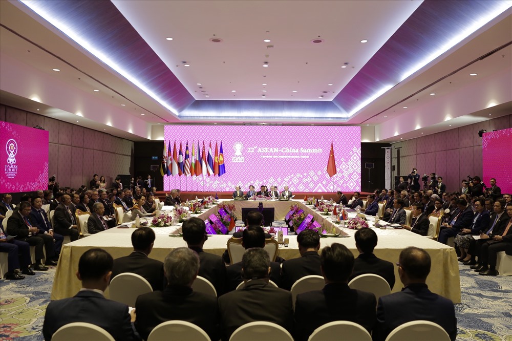 Hội nghị Cấp cao ASEAN – Trung Quốc lần thứ 22. Ảnh: Asean2019.