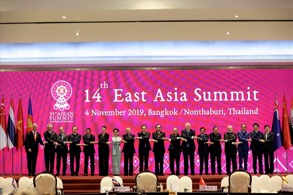 Các đại biểu dự Hội nghị Cấp cao Đông Á lần thứ 14. Ảnh: Asean2019.go.th.