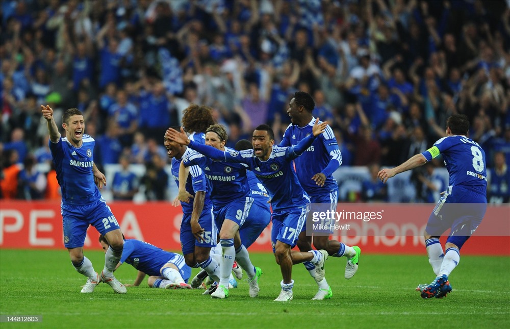 Chiến thắng kịch tính trong loạt “đấu súng” của Chelsea trong trận CK Champions League 2012