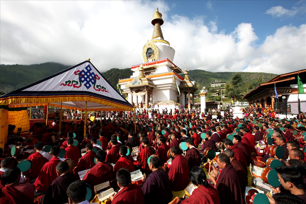 Cuộc sống và lòng mộ đạo của người dân Bhutan. Ảnh: Hoàng Quân