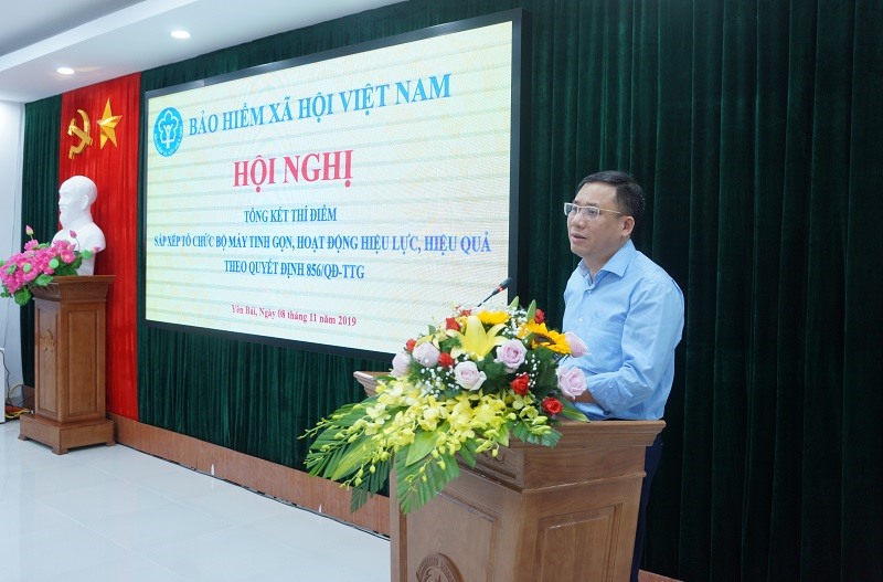 Phó Tổng Giám đốc Lê Hùng Sơn phát biểu tại Hội nghị.