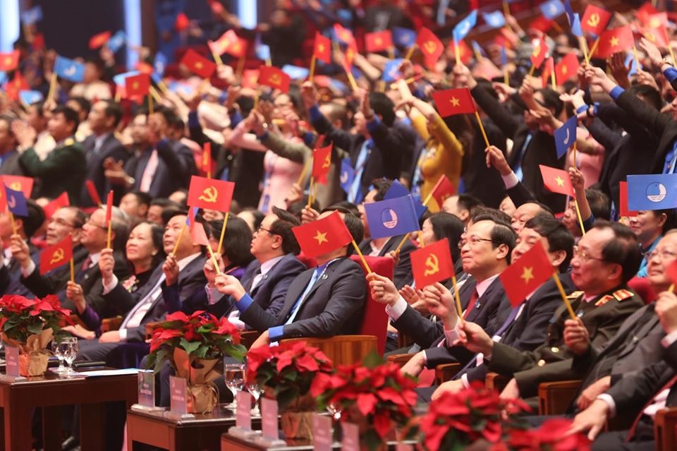 Nhiều lãnh đạo Đảng và Nhà nước tham dự Đại hội.