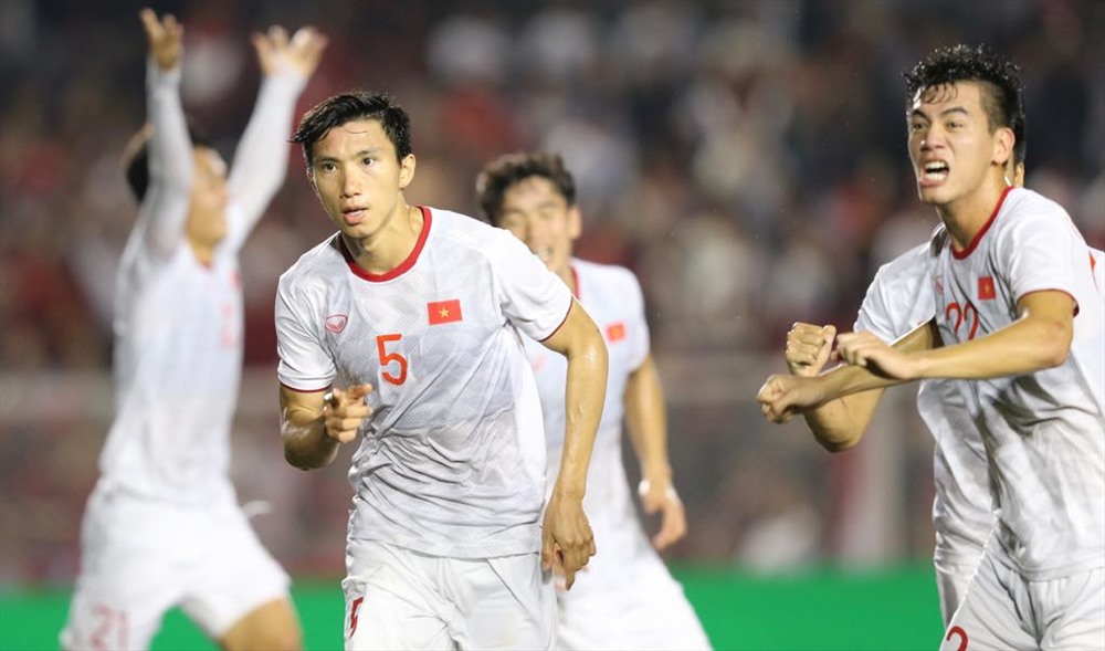 Trong suốt 90 phút của trận đấu giữa U22 Việt Nam vs U22 Indonesia, các chàng trai tuyển Việt Nam