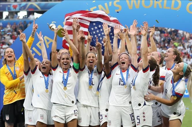 Đội tuyển bóng đá nữ Mỹ lập nhiều kỷ lục tại giải World cup bóng đá nữ 2019.