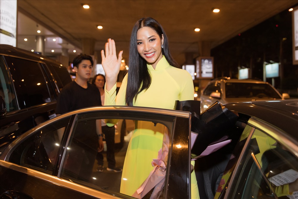 Sau khi về Việt Nam, Á hậu Hoàng Thùy sẽ tiếp tục thực hiện các dự án của mình và đồng hành cùng tổ chức Hoa hậu Hoàn vũ Việt Nam. Ảnh: Thành Nguyễn.