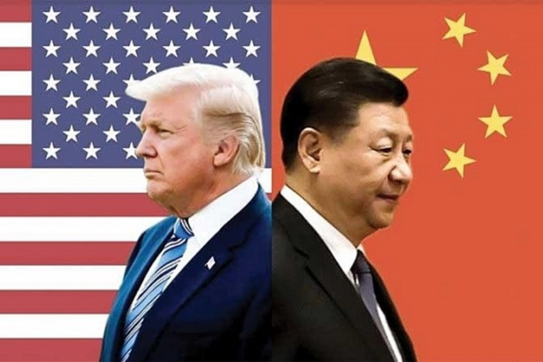 Tổng thống Mỹ Donald Trump và Chủ tịch Trung Quốc Tập Cận Bình. Ảnh: Sundayobserver