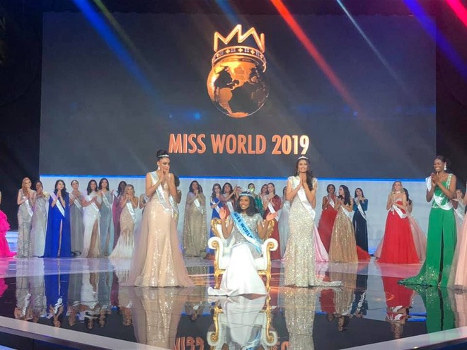 Top 3 Miss World 2019. Ảnh: MW.