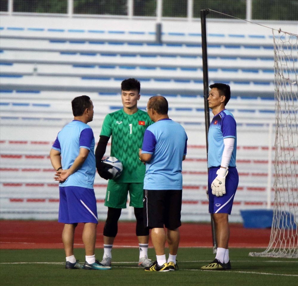 Huấn luyện viên Park Hang-seo đã không còn đặt niềm tin vào Bùi Tiến Dũng. Ảnh: VFF