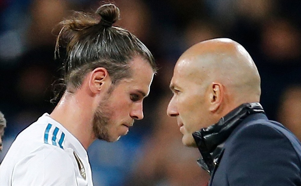 Bale và Zidane từ lâu không nhìn mặt. Ảnh: Getty.