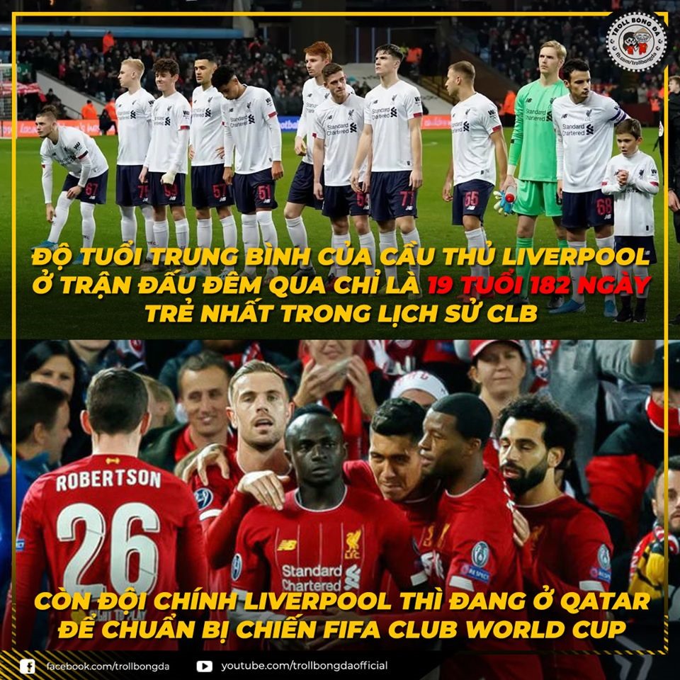 Liverpool 1 ngày đá 2 trận ở 2 lục địa Ảnh:Troll bóng đá