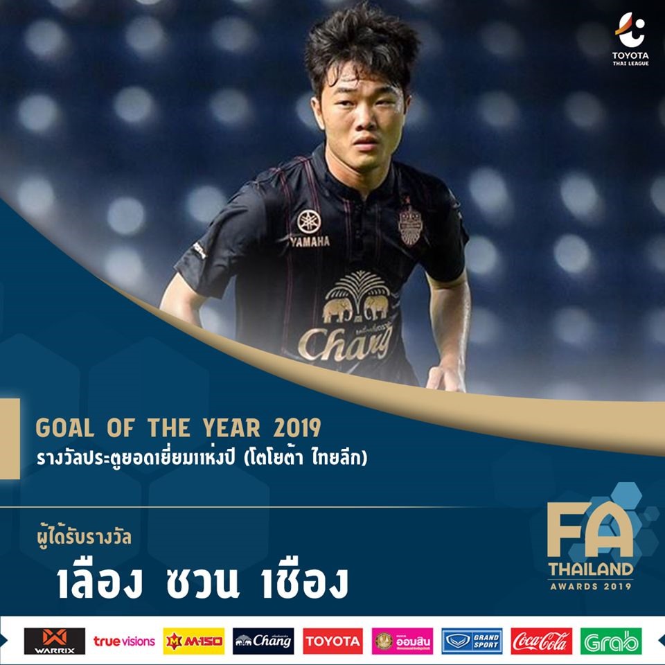 Bàn thắng đẹp nhất năm của Thai League 2019 thuộc về Xuân Trường. Ảnh: Thai League