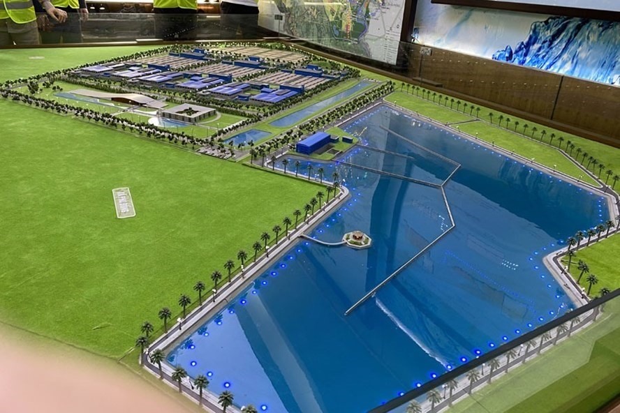 Mô hình Nhà máy nước sông Đuống.