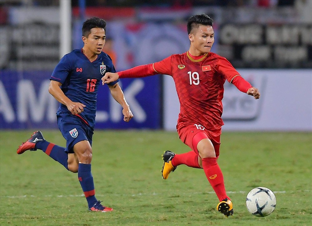 Tiền vệ của đội tuyển Việt Nam có một năm thi đấu thành công rực rỡ. Ảnh: Sơn Tùng