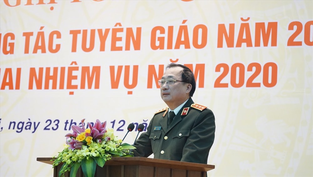 Thượng tướng Nguyễn Văn Thành - Thứ trưởng Bộ Công an. Ảnh PV