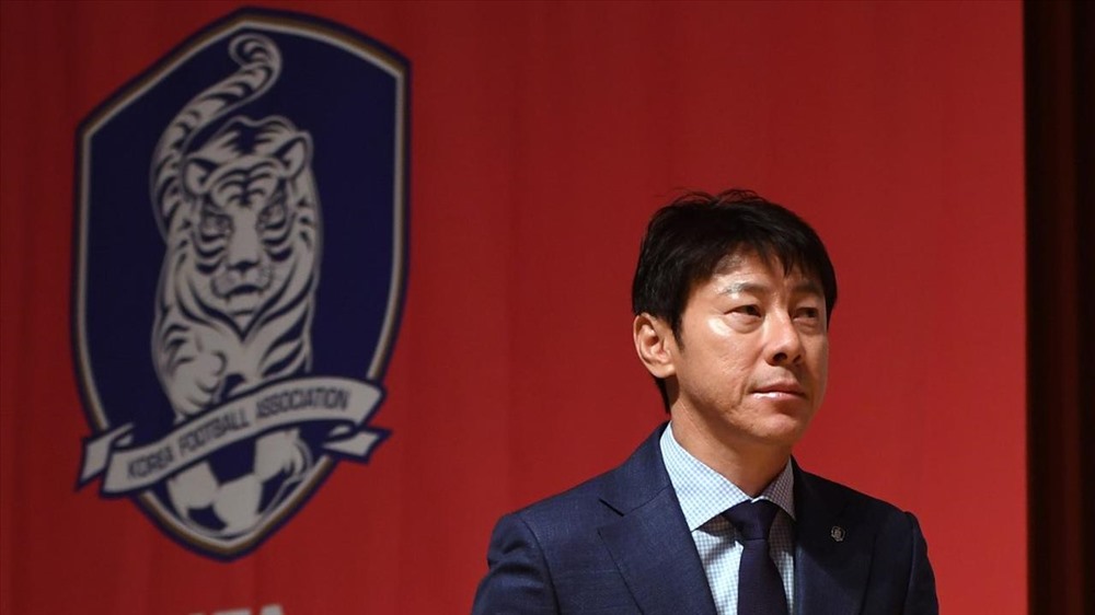 HLV Shin Tae-yong từng dẫn dắt đội tuyển Hàn Quốc tại World Cup 2018. Ảnh: Indo Sport