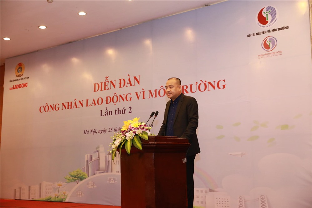 Ông Nguyễn Việt Dũng - Giám đốc Trung tâm truyền thông tài nguyên và môi trường (Bộ Tài nguyên và Môi trường)