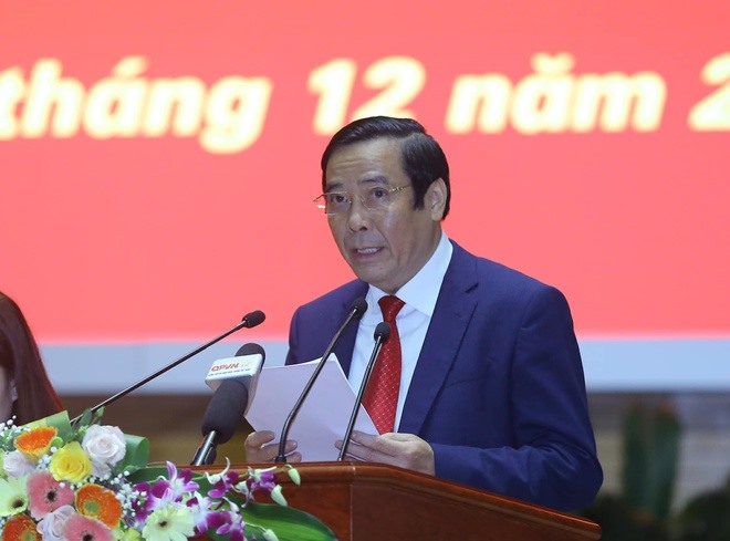 Phó trưởng ban Tổ chức Trung ương Nguyễn Thanh Bình. Ảnh: Minh Châu