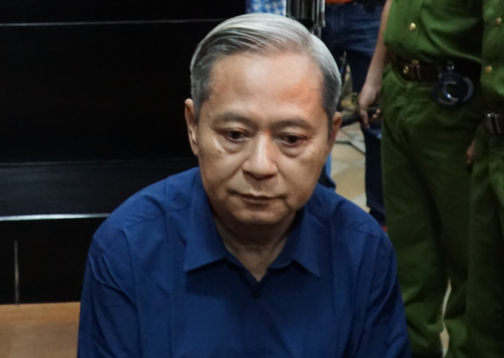 Bị cáo Nguyễn Hữu Tín tại toà sáng 26.12.