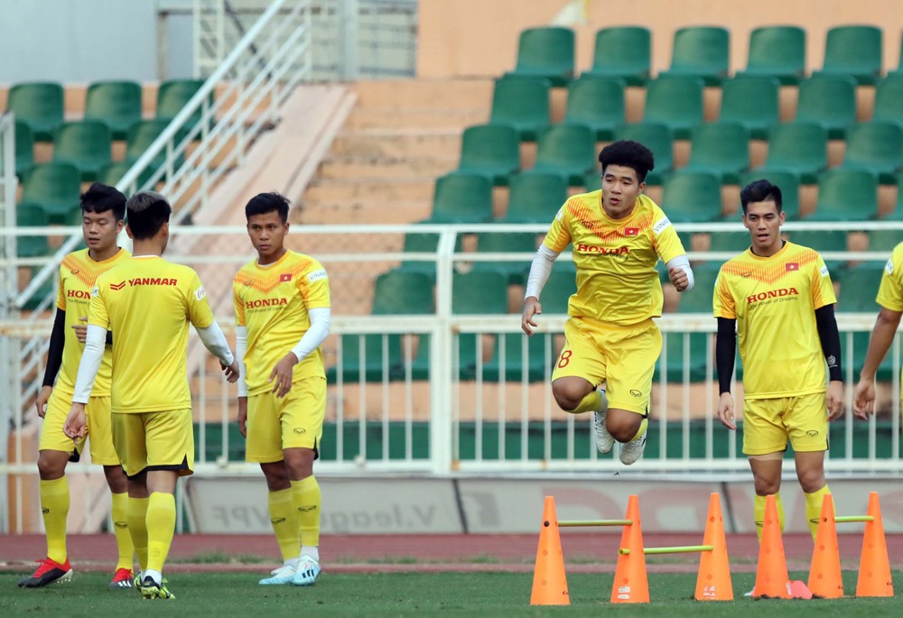 U23 Việt Nam đang đứng trước thử thách lớn. Ảnh: VFF