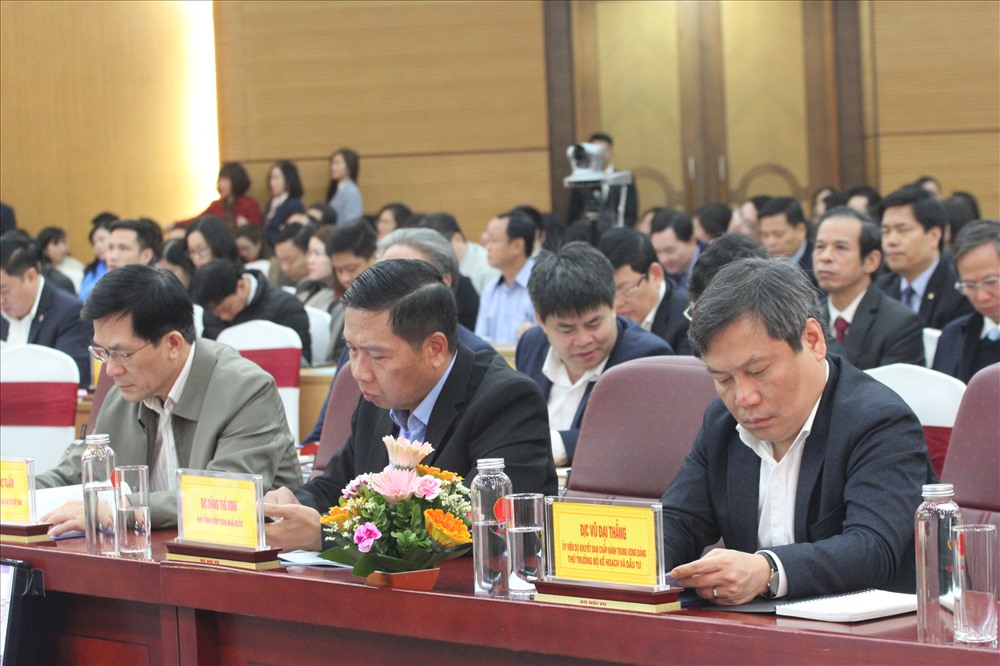 Các đại biểu tham dự Hội nghị. Ảnh T.Vương