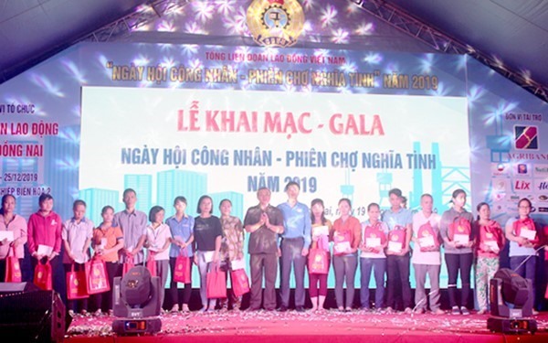 LIXCO tham gia “Ngày hội công nhân - Phiên chợ nghĩa tình” tại KCN Biên Hòa 2, tỉnh Đồng Nai (Nguồn: Báo Đồng Nai)