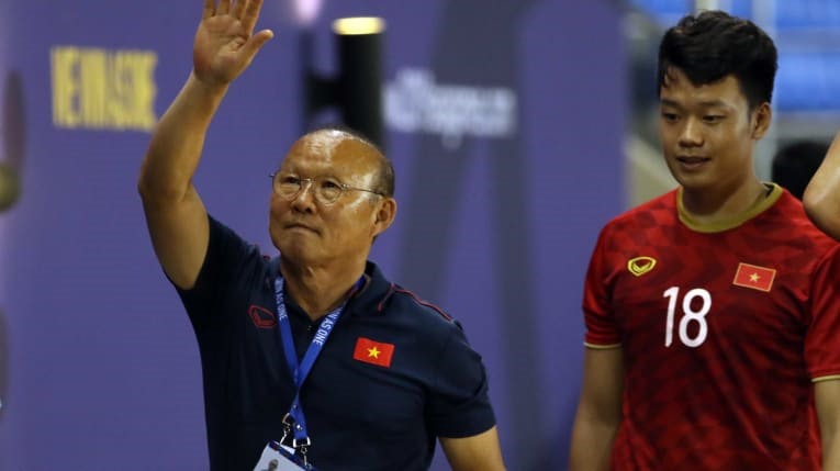 Huấn luyện viên Park Hang-seo mang đến những thành công lớn cho bóng đá Việt Nam. Ảnh: VFF