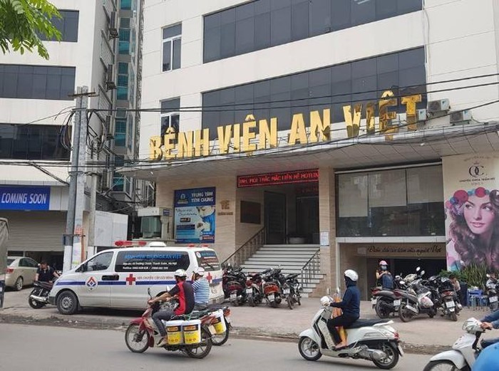 Hoạt động phẫu thuật thẩm mỹ của Bệnh viện An Việt đã bị đình chỉ sau vụ việc. Ảnh: A.T