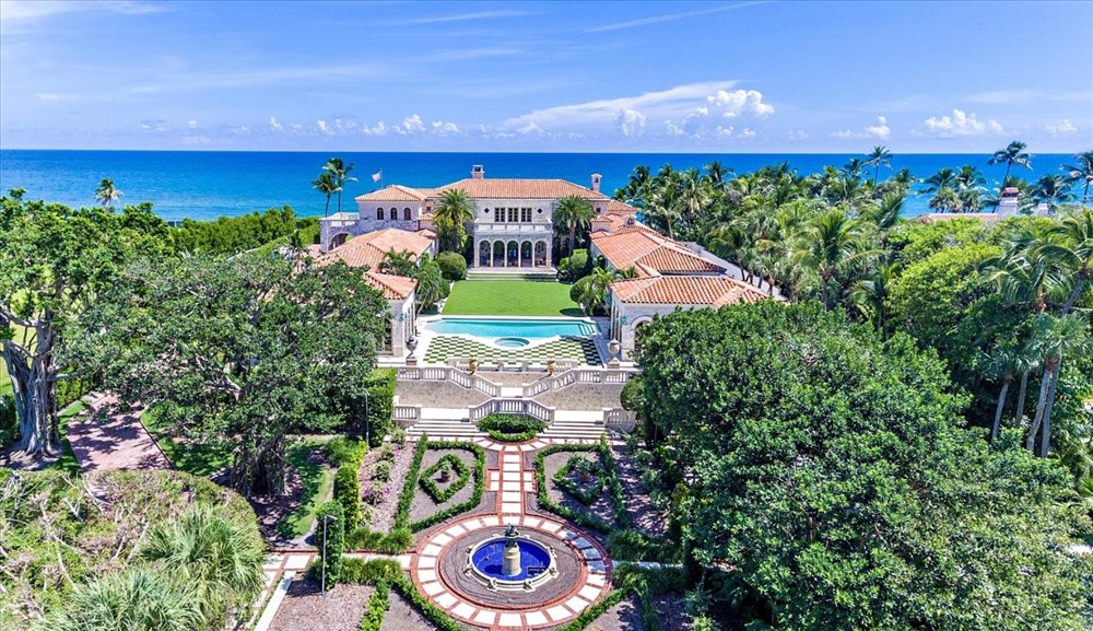 Khối bất động sản đắt thứ 3 tại Mỹ vẫn là của phú Ken Griffin (theo The Real Deal) với mức giá 129,6 triệu USD giao dịch vào năm 2013. Ảnh: The Palm Beach Post