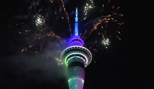 Auckland là một trong những thành phố đón năm mới trên thế giới. Ảnh: Mirror