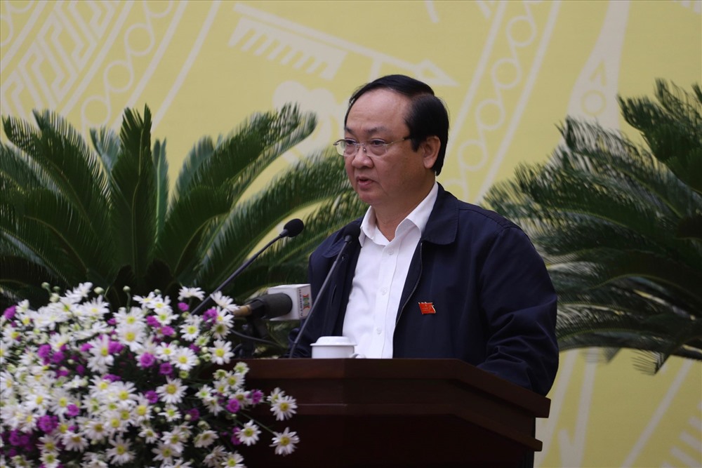 Phó Chủ tịch UBND thành phố Hà Nội Nguyễn Thế Hùng. Ảnh: Nguyễn Hà