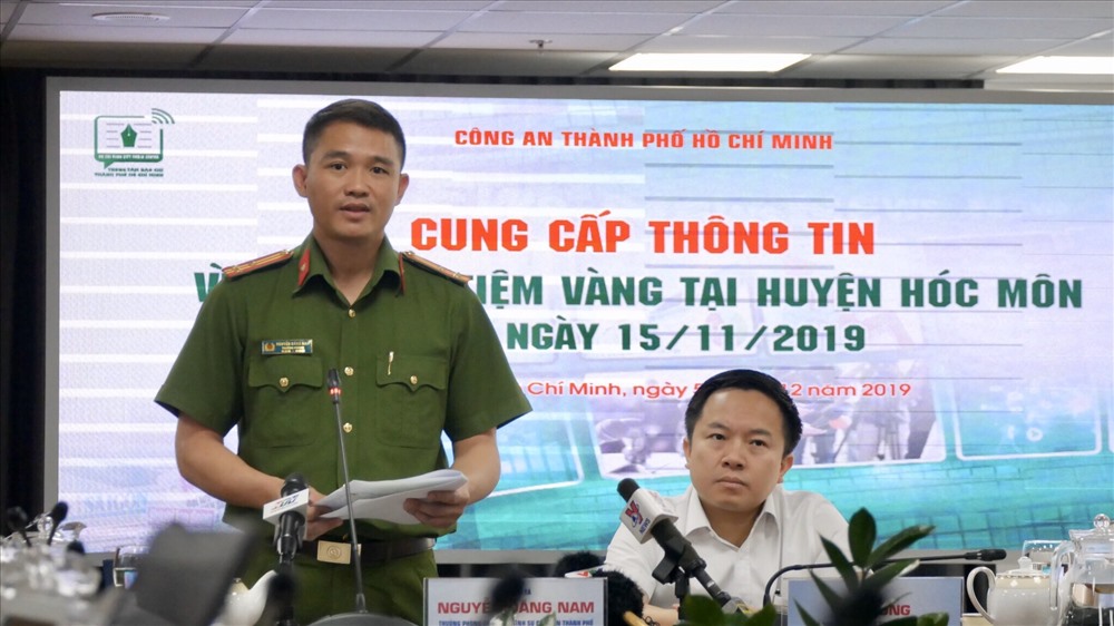 Thượng tá Nguyễn Đăng Nam - Trưởng phòng Cảnh sát Hình sự (CATPHCM) thông tin vụ việc
