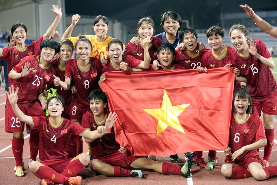 Hình Ảnh Nhận Huy Chương Vàng Đầy Xúc Động Của Đội Tuyển Nữ Việt Nam