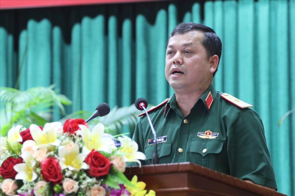Thiếu tướng, PGS. TS Nguyễn Văn Bạo - Giám đốc Học viện Chính trị. Ảnh Trần Vương