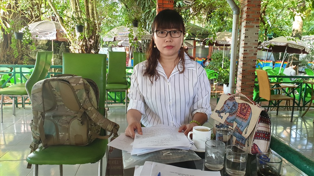 Bà Nhung phản đối việc Nhà khách Tỉnh ủy Đắk Lắk xin khất nợ tiền bồi thường cho bà.
