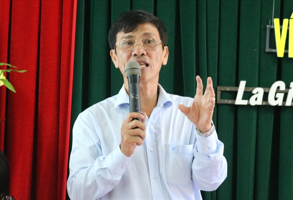 Ông Phan Đoàn Thái, Giám đốc Sở GD-ĐT tỉnh Bình Thuận . Ảnh: Anh Nhàn