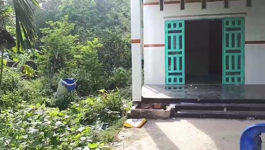 Căn nhà tại huyện Bàu Bàng các đối tượng thuê ở để tu tập.