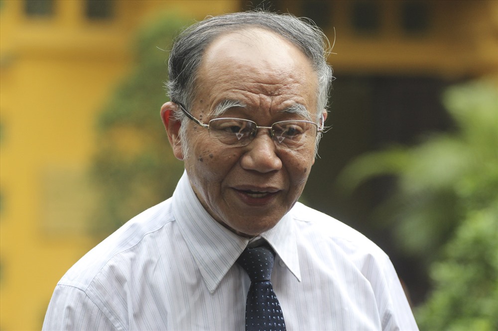 GS-TS Hoàng Chí Bảo – Chuyên gia cao cấp, nguyên Ủy viên Hội đồng lý luận Trung ương. Ảnh Trần Vương