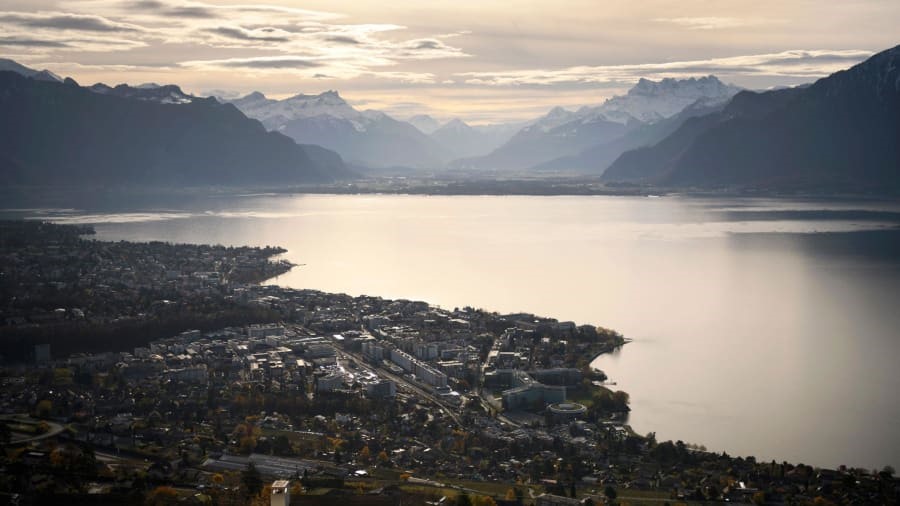 Vevey, Switzerland: This lakeside Swiss town will host the Fete des Vignerons wine festival in July. Fabrice Coffrini/AFP/Getty Images