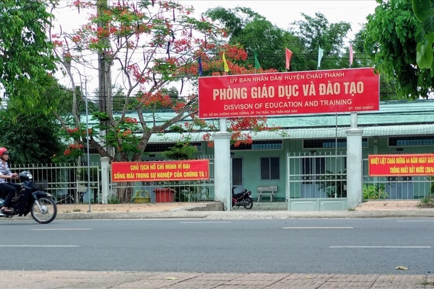 Trụ sở Phòng GDĐT huyện Châu Thành.